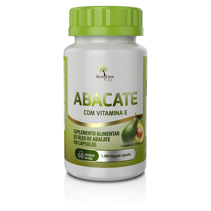 Óleo de Abacate 60 Cápsulas