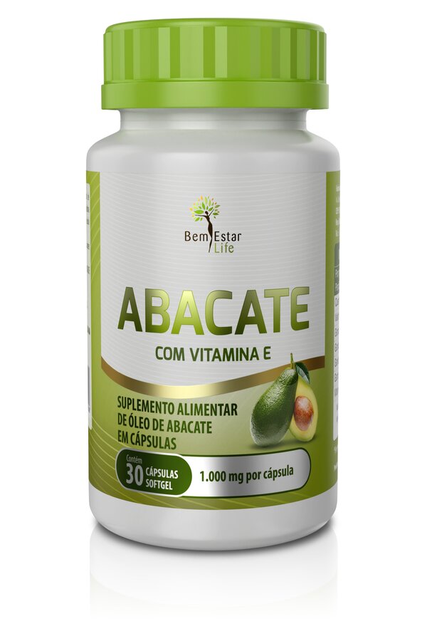 Óleo de Abacate com Vitamina E